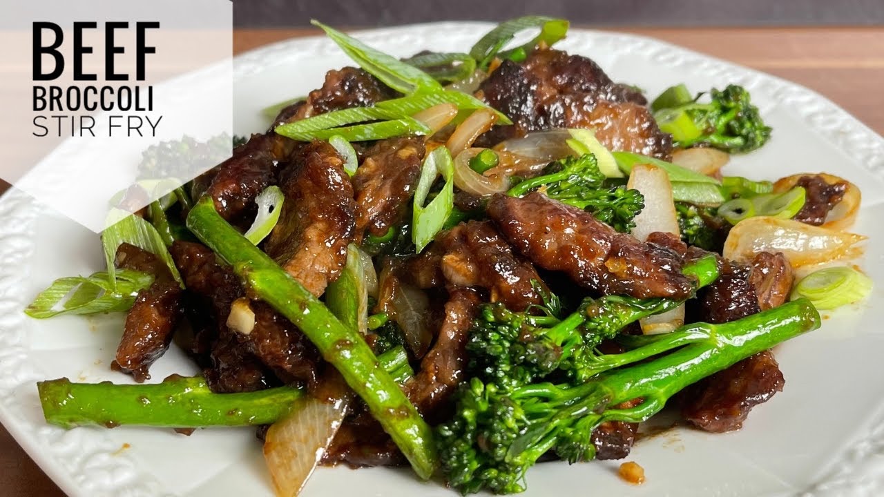 BEEF & BROCCOLINI Stir Fry Recipe Dining and Cooking