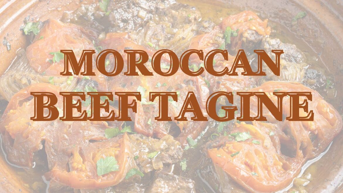 Moroccan Beef Tagine (Beef Stew with Tomatoes & Onions)
