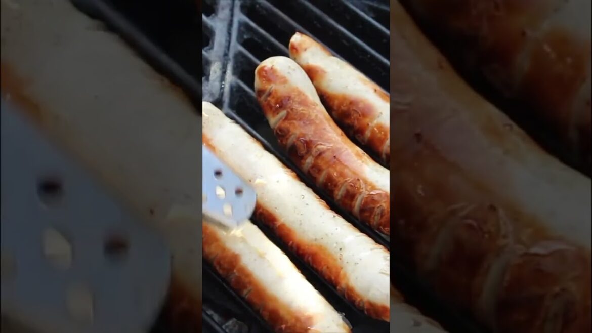 Bratwurst Sauerkraut Croissants #shorts