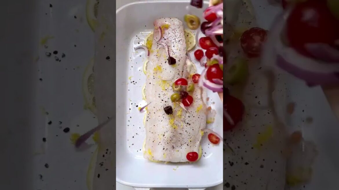 Tender, Flaky Mediterranean Baked Cod