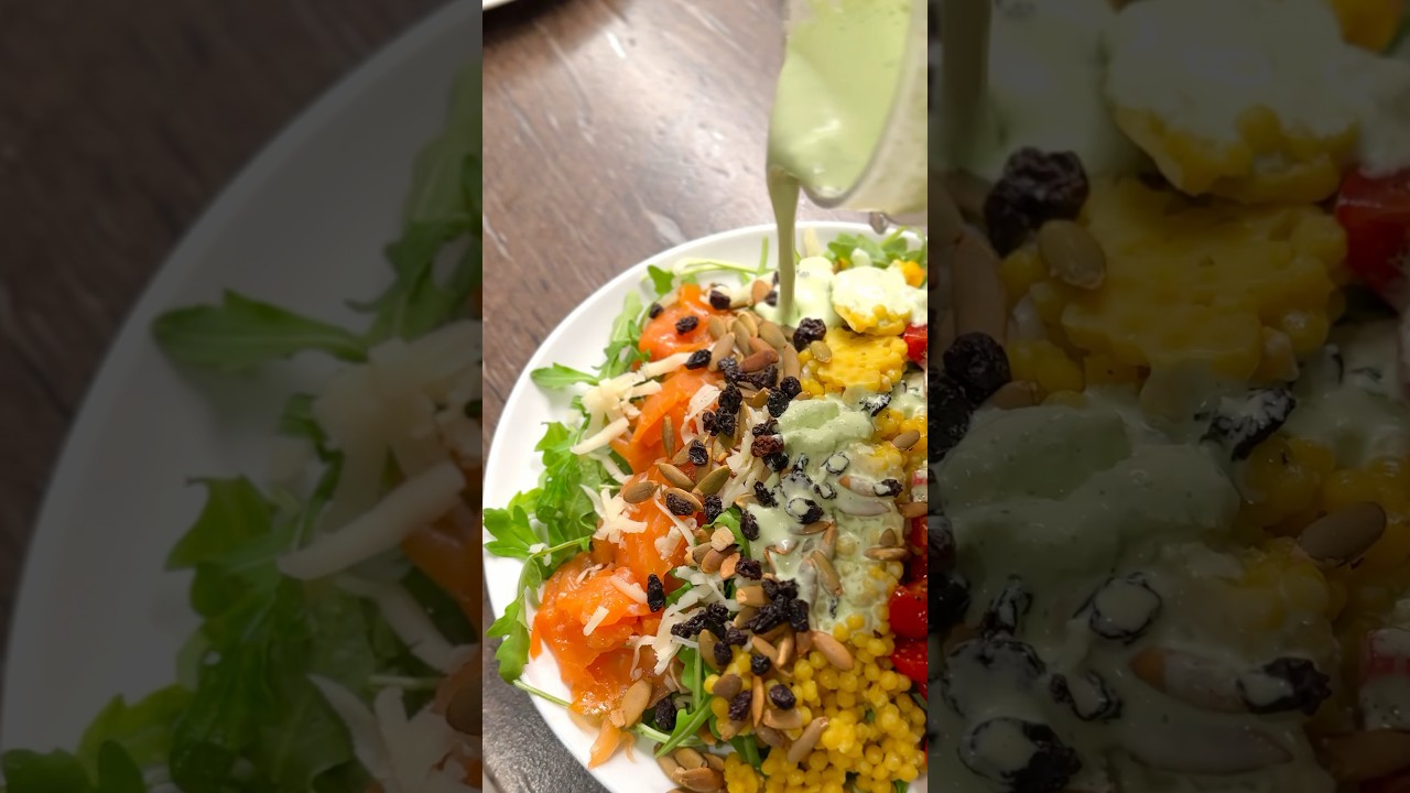 Arizona Chop Salad dinnerideas arizonachop southwestern salmon 