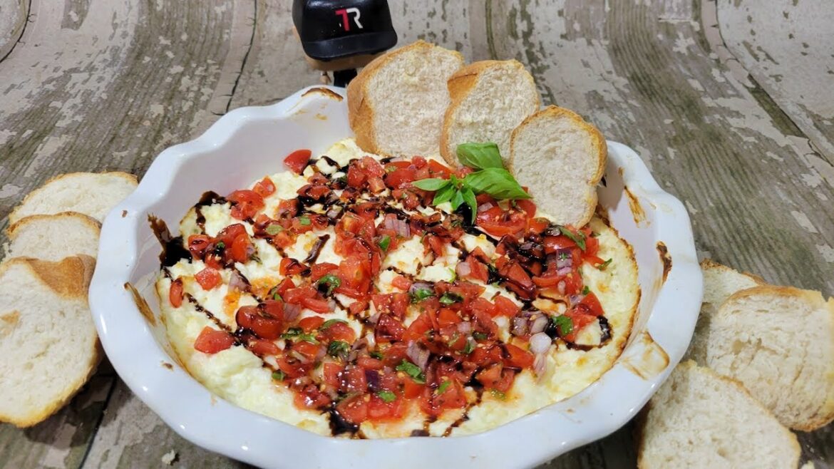 Simple Bruschetta Goat Cheese Dip Simple Bruschetta Goat Cheese Dip