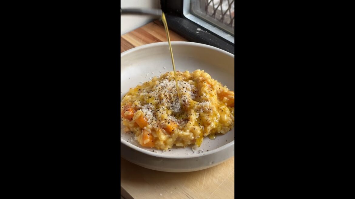 Ina Garten's Saffron Risotto with Butternut Squash