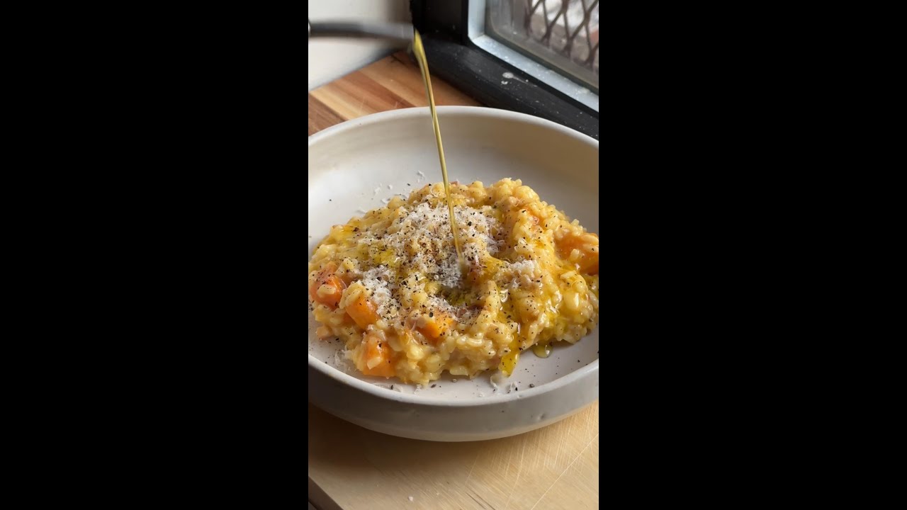 Ina Garten's Saffron Risotto with Butternut Squash Dining and Cooking