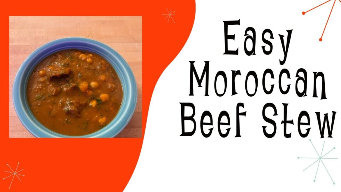 Easy Moroccan Beef Stew
