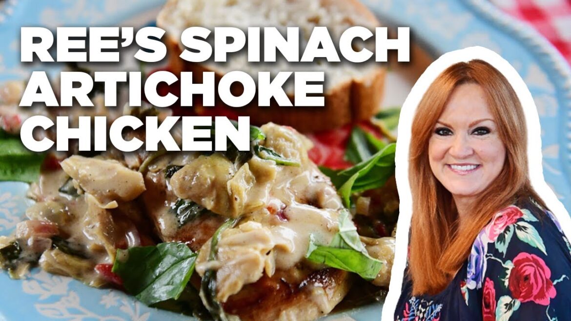Ree Drummond's Spinach Artichoke Chicken | The Pioneer Woman | Food Network