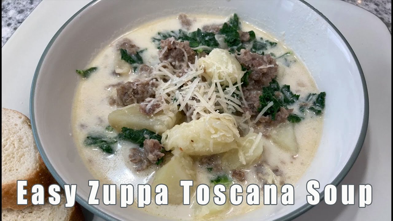 Easy Olive Garden Zuppa Toscana Soup Recipe Dining and Cooking