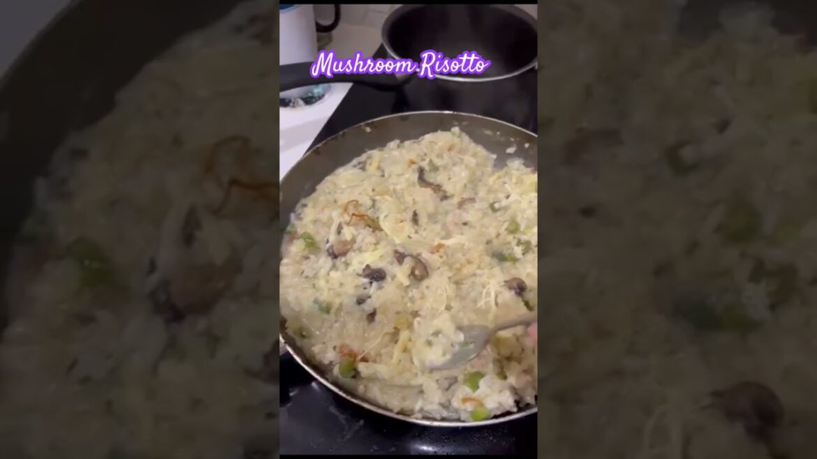 Mushroom Risotto, yummy Italian dish /মাশরুম রিসোটো#easyrecipe #healthyfood #food Mushroom Risotto, yummy Italian dish /মাশরুম রিসোটো#easyrecipe #healthyfood #food