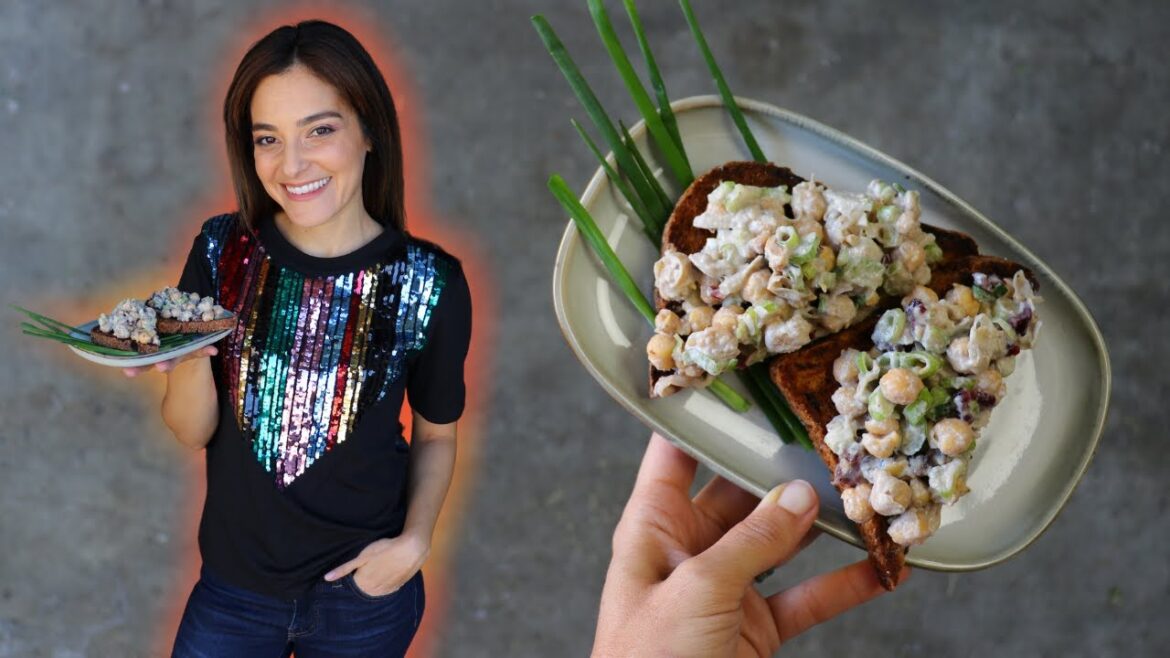 Cranberry Walnut Salad Sando | Plant-Based Made Easy Cranberry Walnut Salad Sando | Plant-Based Made Easy