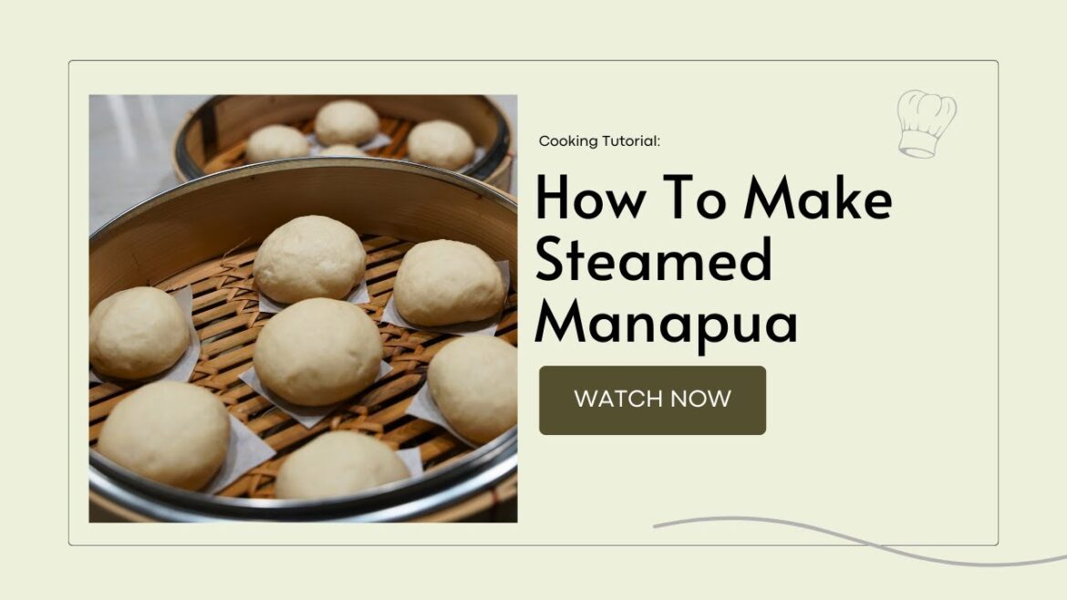 Steamed Manapuas | Chinese Dim Sum |Tender, Juicy And moist