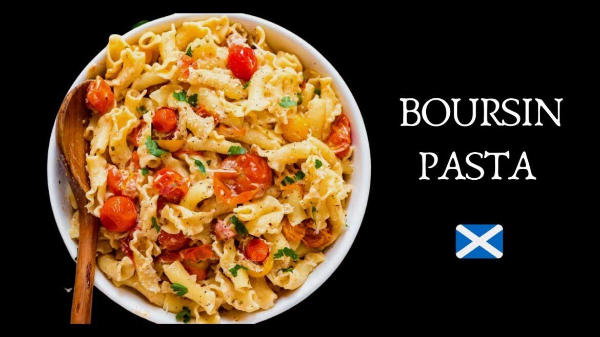 Boursin Pasta | TikTok Viral Recipe | Easy Cheese & Tomato Pasta