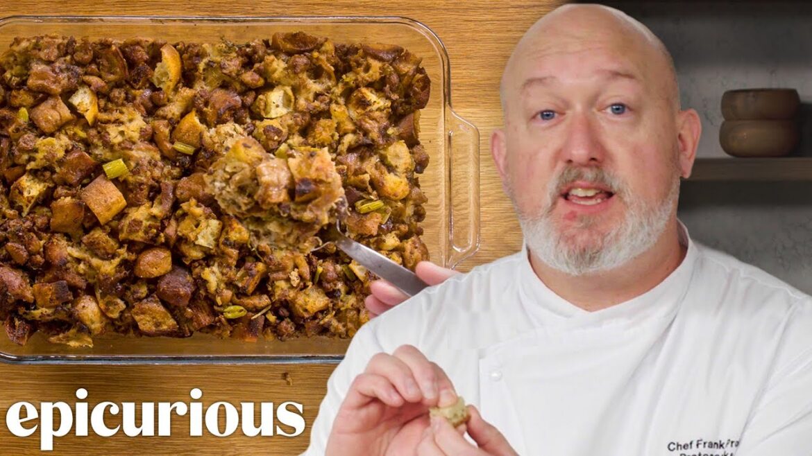 The Best Thanksgiving Stuffing You’ll Ever Make | Epicurious 101