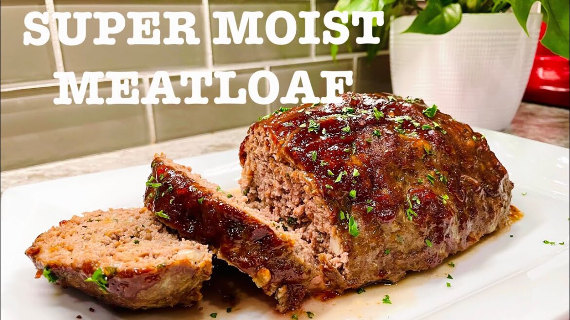 The Best Way To Make A Super Moist Meatloaf | Easy Meatloaf Recipe