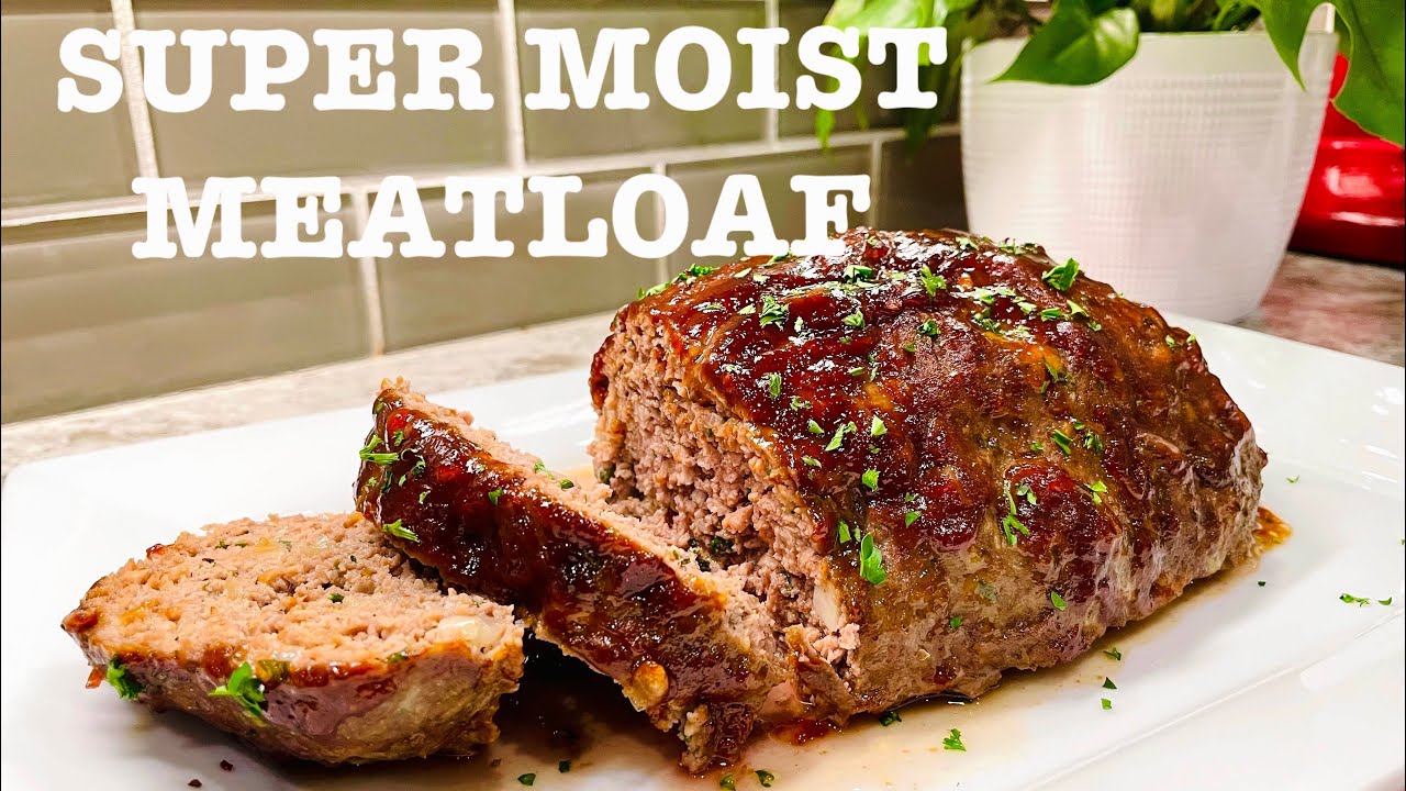 The Best Way To Make A Super Moist Meatloaf Easy Meatloaf Recipe Dining and Cooking