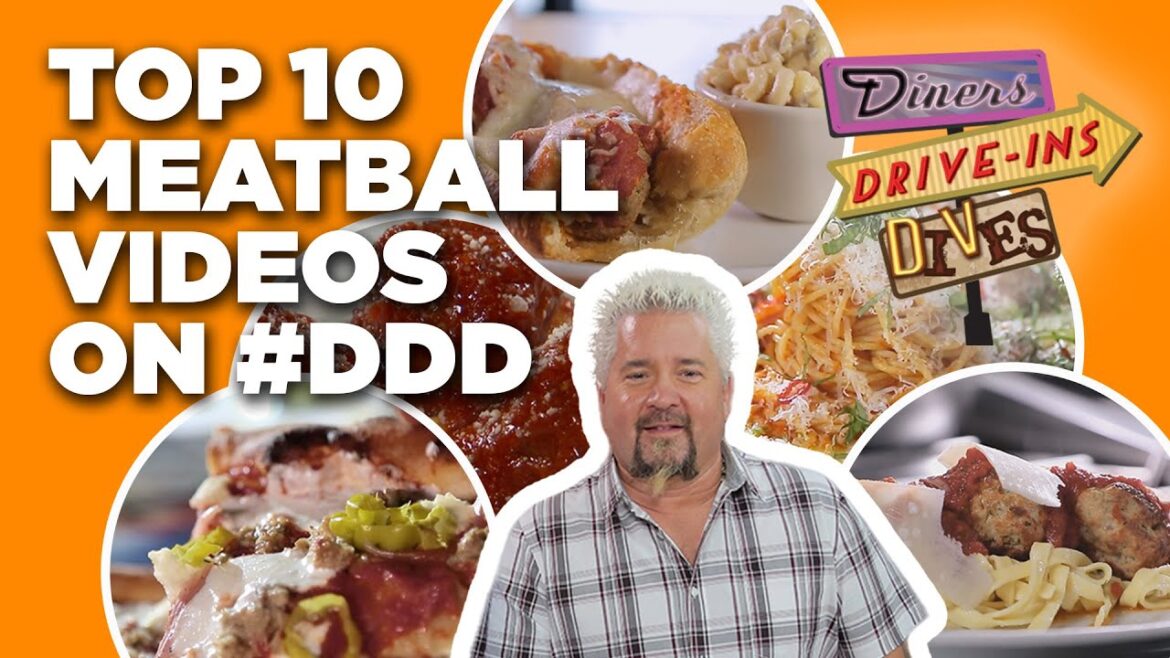 Top 10 #DDD Meatball Videos of All Time with Guy Fieri | Diners, Drive-Ins, and Dives | Food Network Top 10 #DDD Meatball Videos of All Time with Guy Fieri | Diners, Drive-Ins, and Dives | Food Network