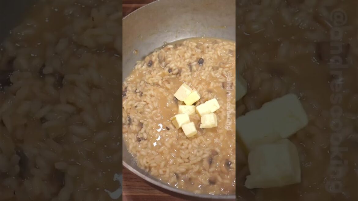 @sdkingu8096 MUSHROOM RISOTTO #yummy #cooking #chef #contentcreator