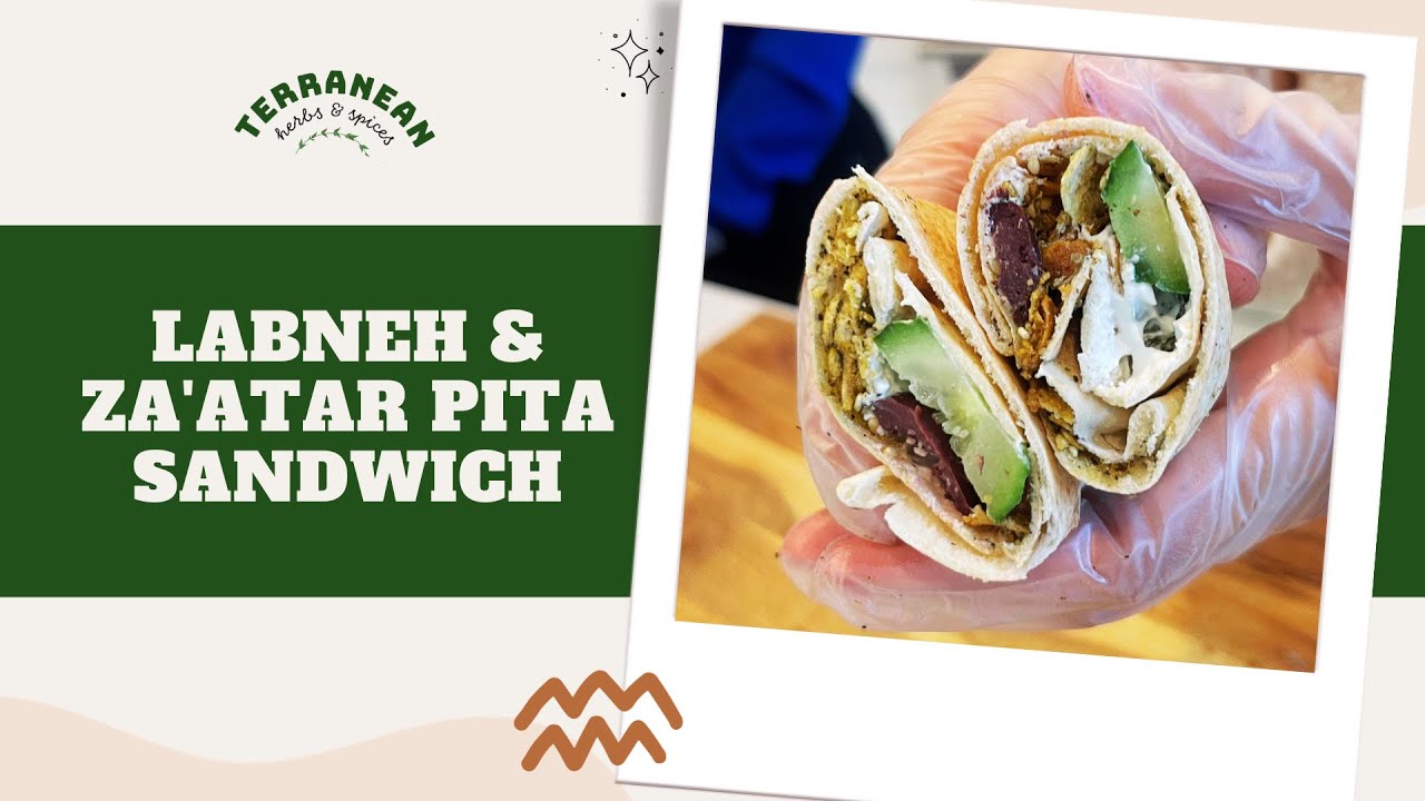 The Ultimate Labneh and Za'atar Pita Sandwich Recipe Dining and Cooking