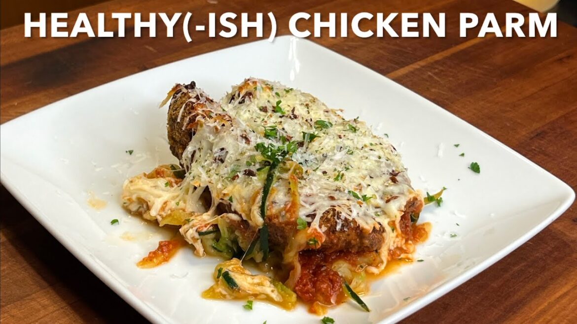 HEALTHY(-ISH) CHICKEN PARM (FULL RECIPE) | ALL AMERICAN COOKING #cooking #recipe #chickenparmesan HEALTHY(-ISH) CHICKEN PARM (FULL RECIPE) | ALL AMERICAN COOKING #cooking #recipe #chickenparmesan