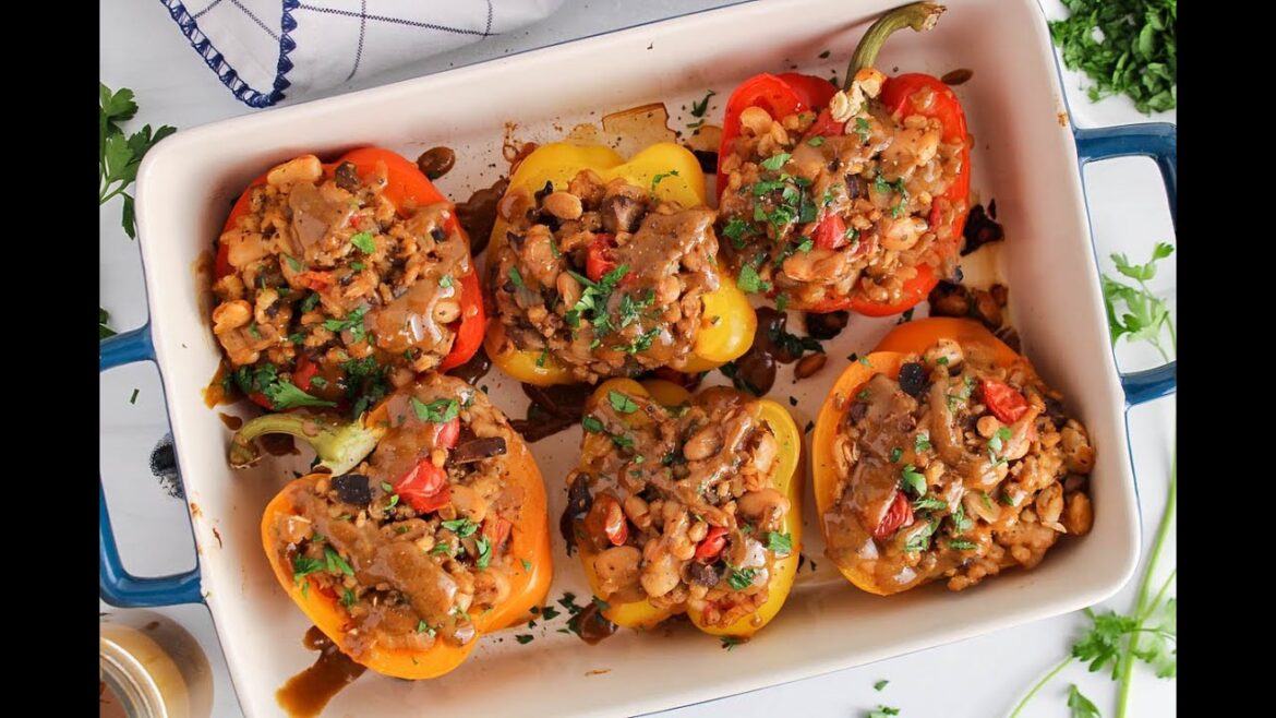 Barley Stuffed Peppers Barley Stuffed Peppers