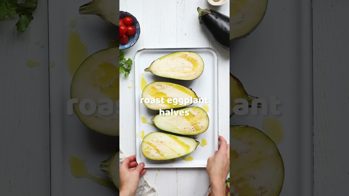 Tricolor Rice Stuffed Eggplant Tricolor Rice Stuffed Eggplant