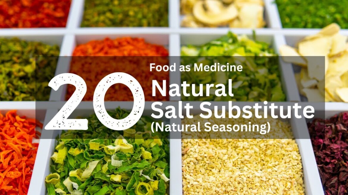 20 Salt Substitutes-Natural Seasoning