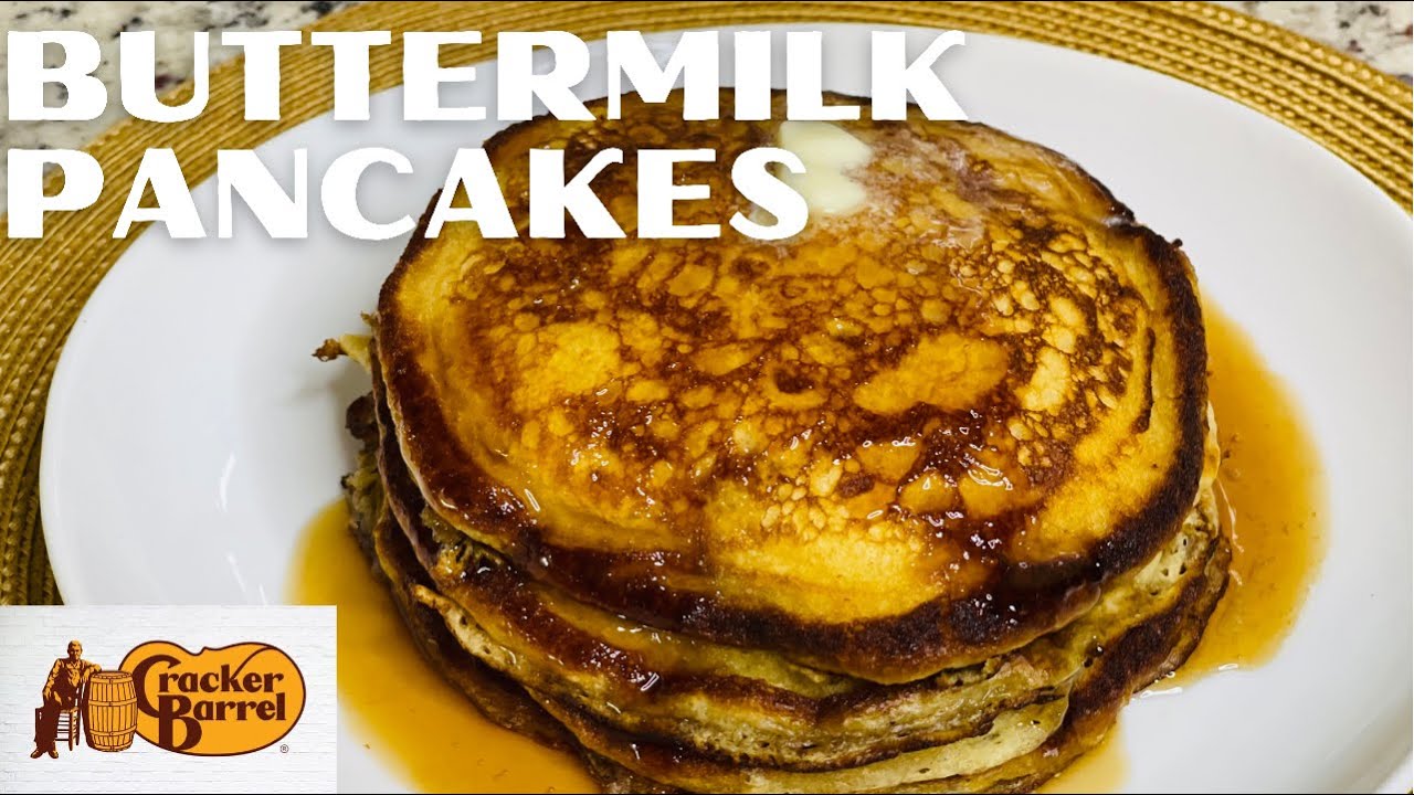 How to Make Buttermilk Pancakes Copycat Cracker Barrel Pancakes