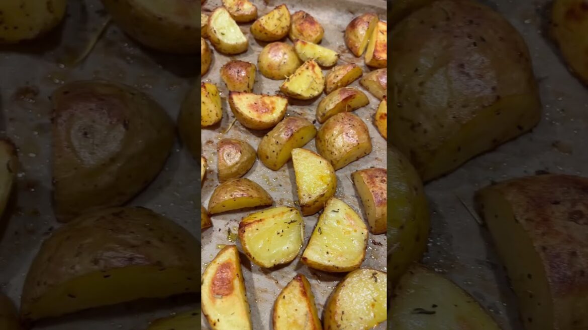 Roasted Potatoes with Greek Yogurt | My Inviting Kitchen Roasted Potatoes with Greek Yogurt | My Inviting Kitchen