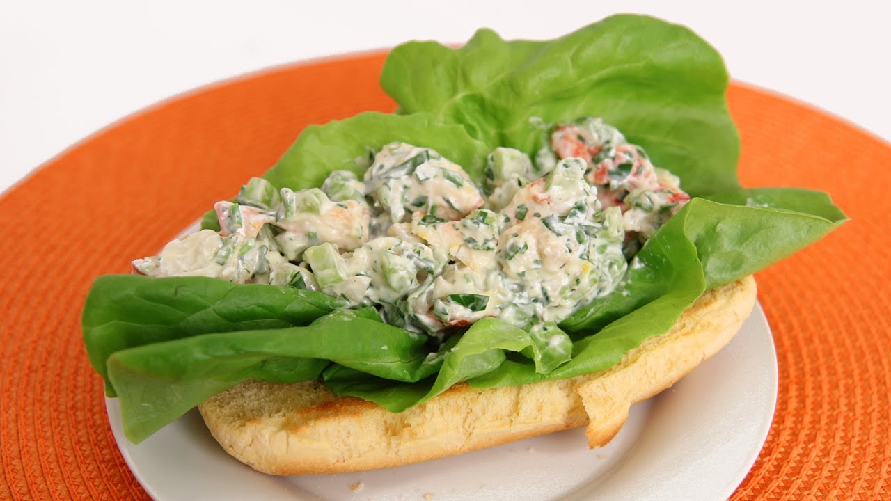 Lobster Roll Sandwich Recipe Laura Vitale Laura in the Kitchen Episode 582 Dining and Cooking