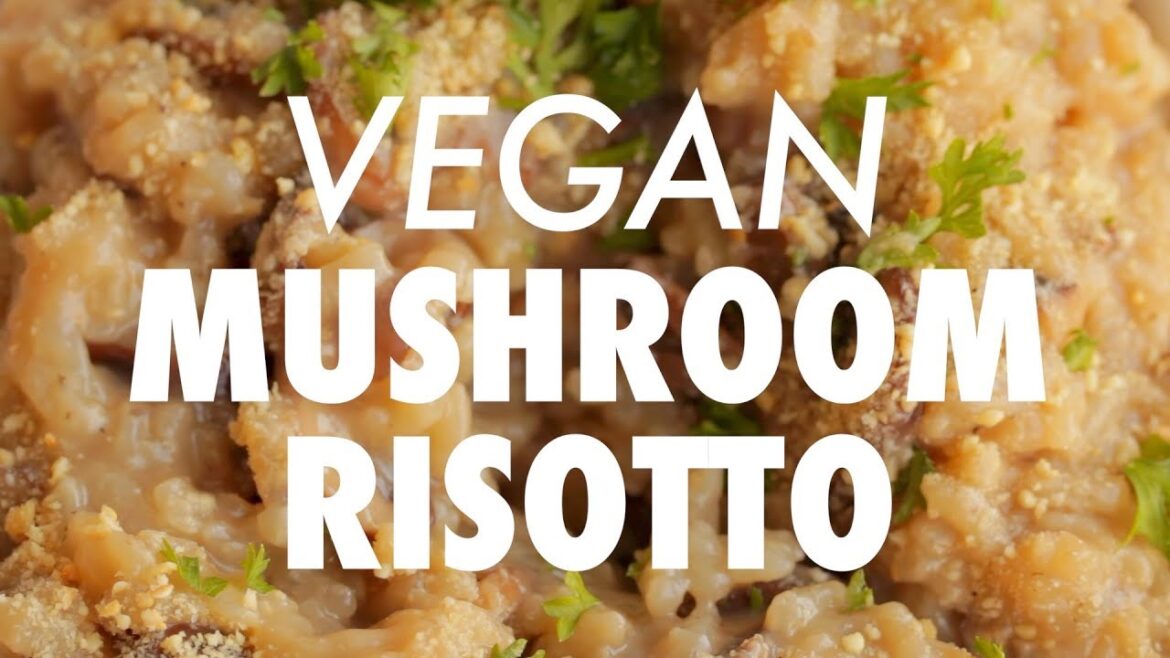 Creamy Vegan Mushroom Risotto - Loving It Vegan