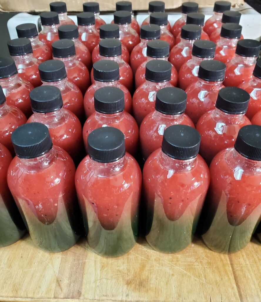 Cranberry, Apple, Peach and Habanero