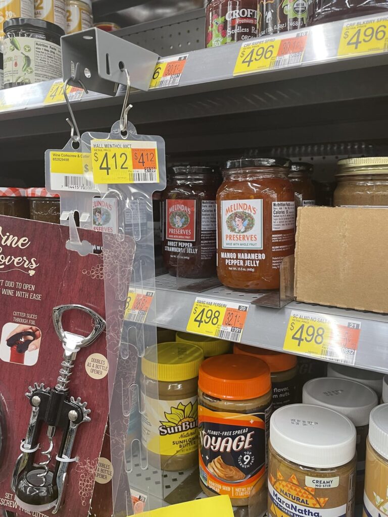 Look what was hidden on the shelf.