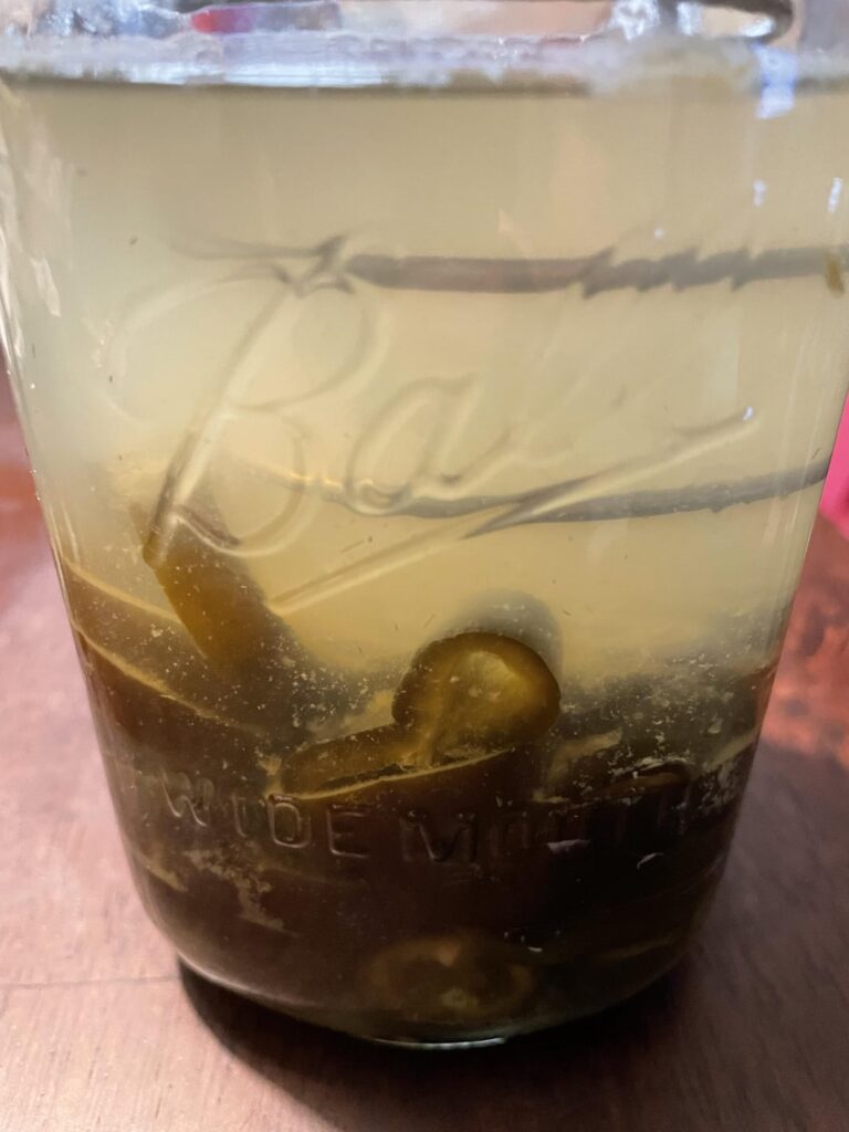 Jalapeño Salt brine