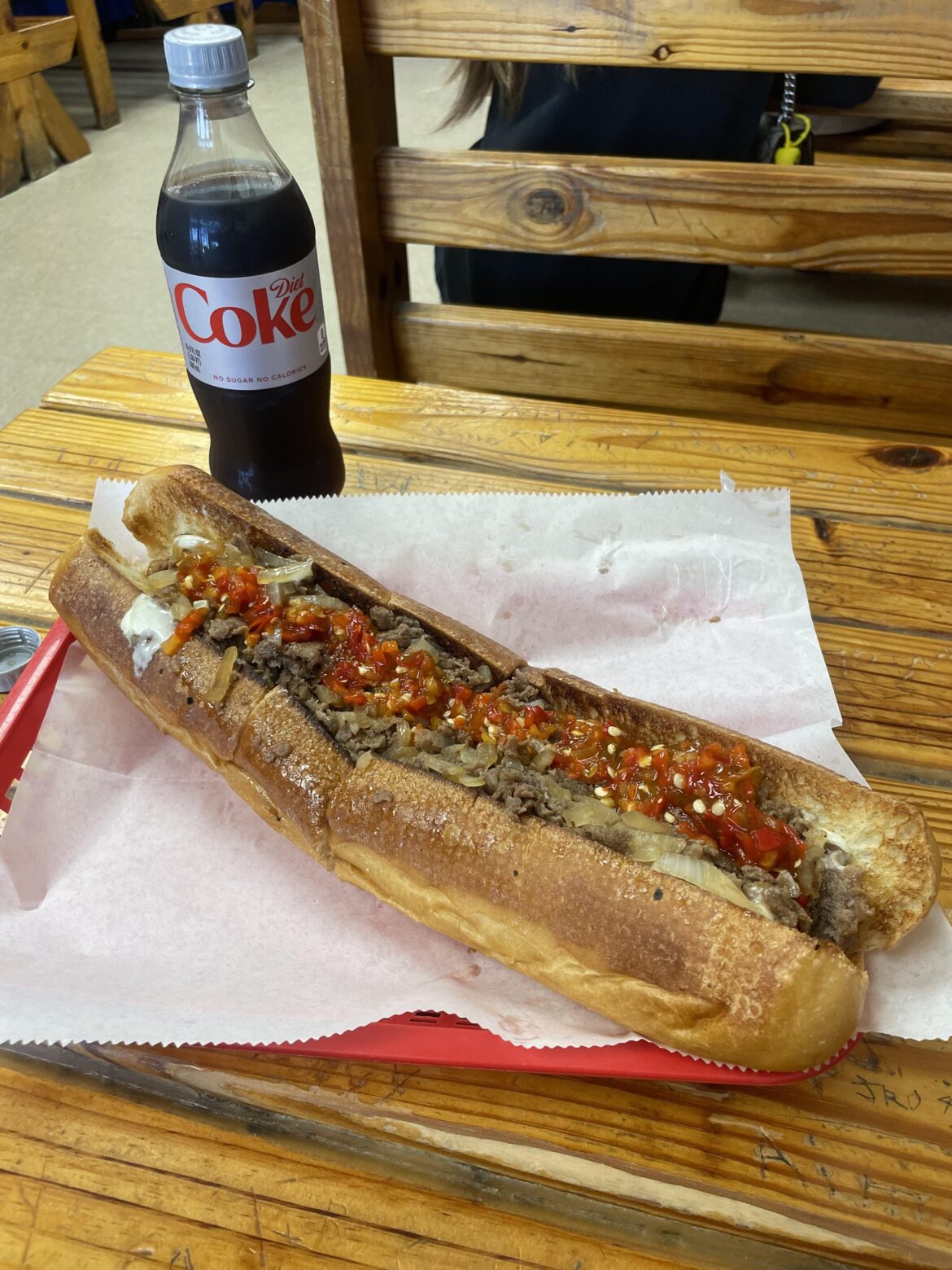Cheesesteak from Hoody’s Sub Shop