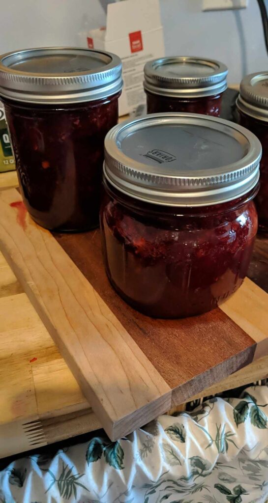First time canning cranberry sauce, and it is the absolute easiest thing to can!