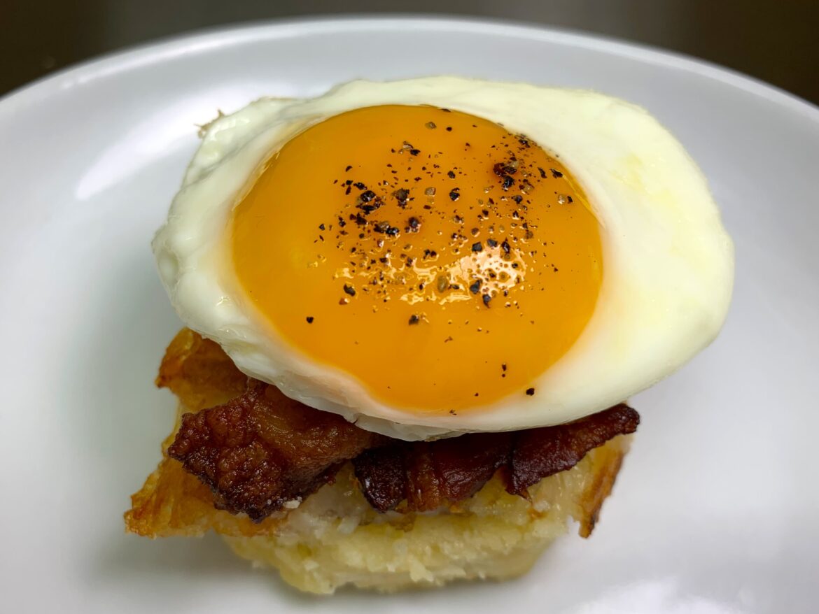 Bacon Hash Brown Biscuit