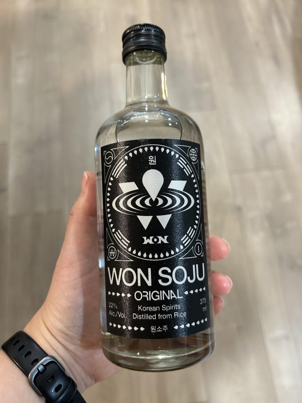 Finally got to try Won soju. Geonbae!