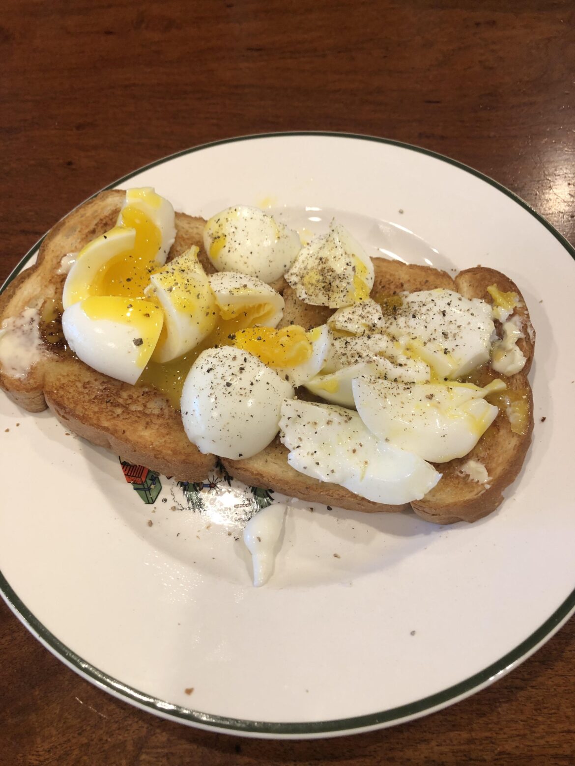 Eggs on Toast