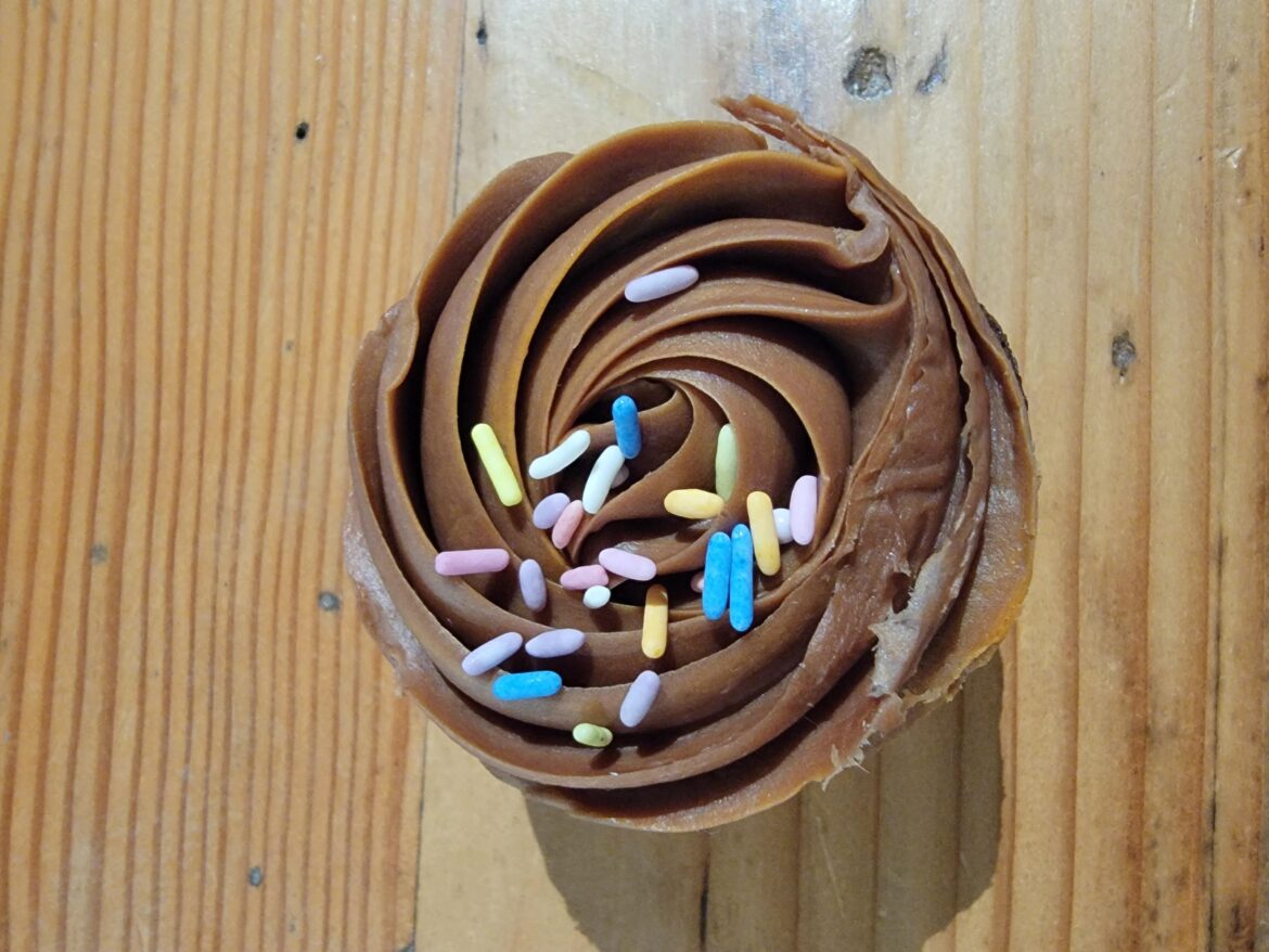 Delicious cupcakes from Erin McKenna Bakery on Larchmont