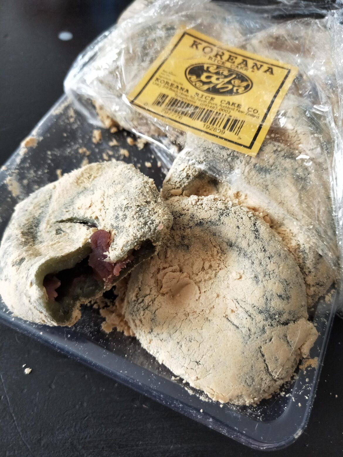 Stale sweet rice cakes?