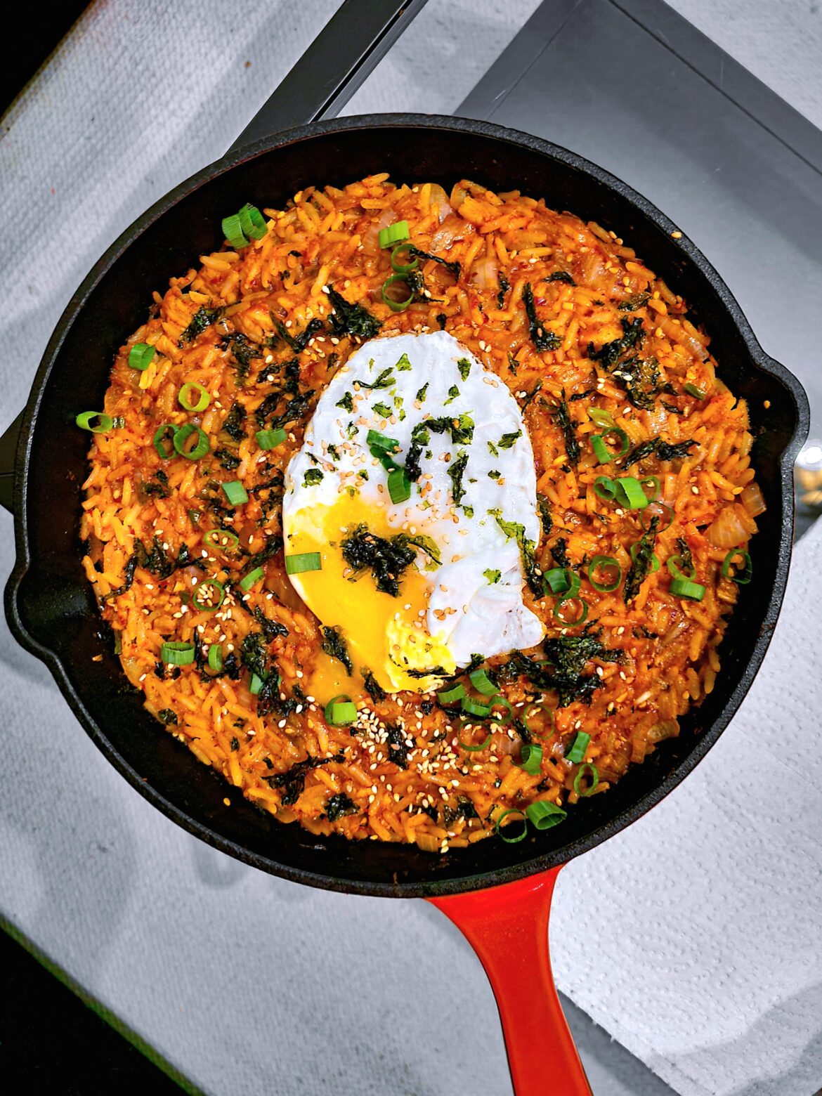 Third time this week. Kimchi Fried Rice.