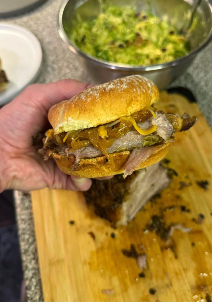 Slow Roasted Pork Sandwiches