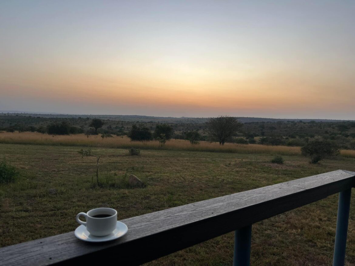 Coffee on vacation is my fave.