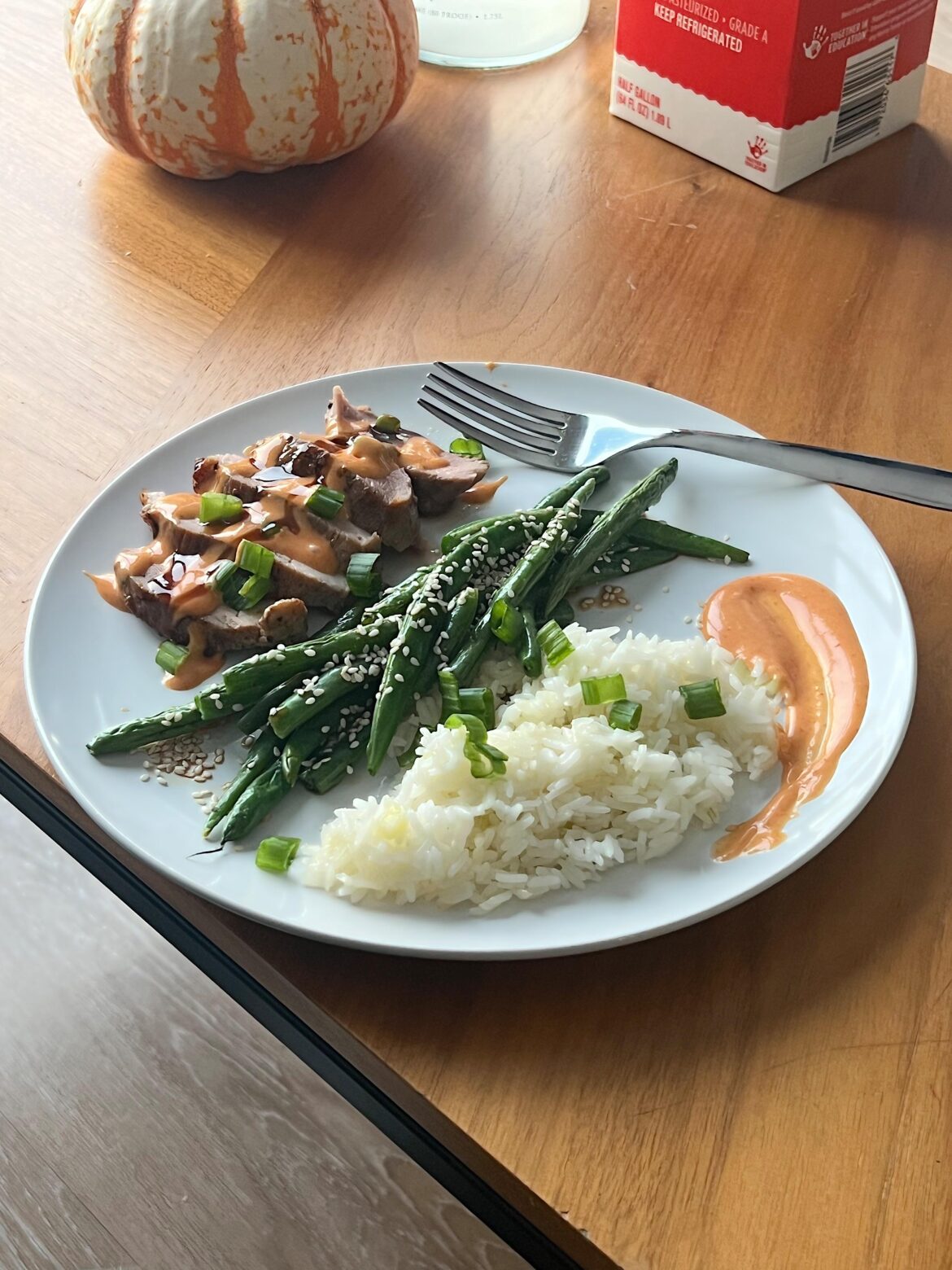 Absolute served cunt with this Hoisen-Glazed Pork Filet