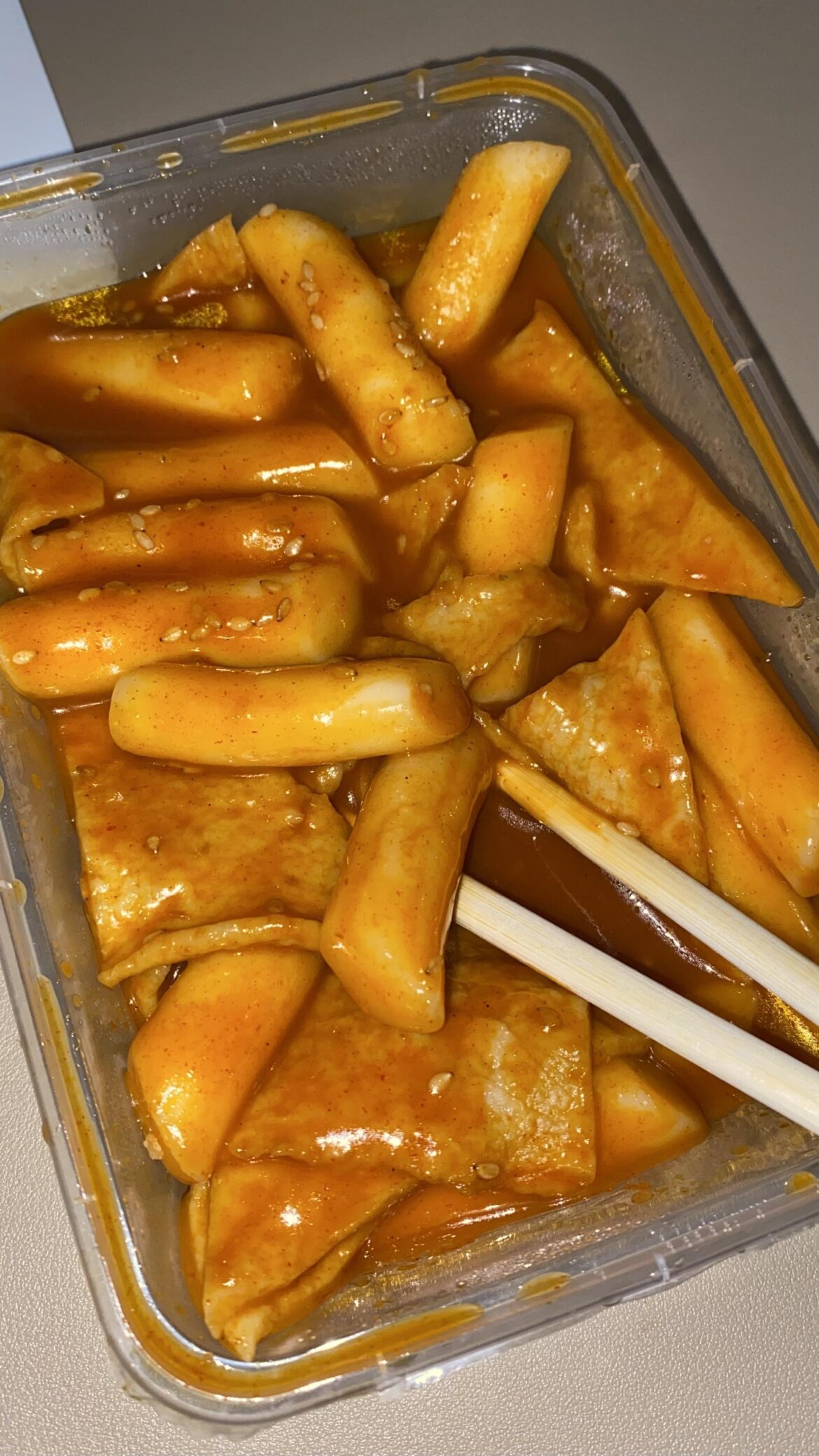 Late night cravings: Spicy Tteokbokki 🫶🏻