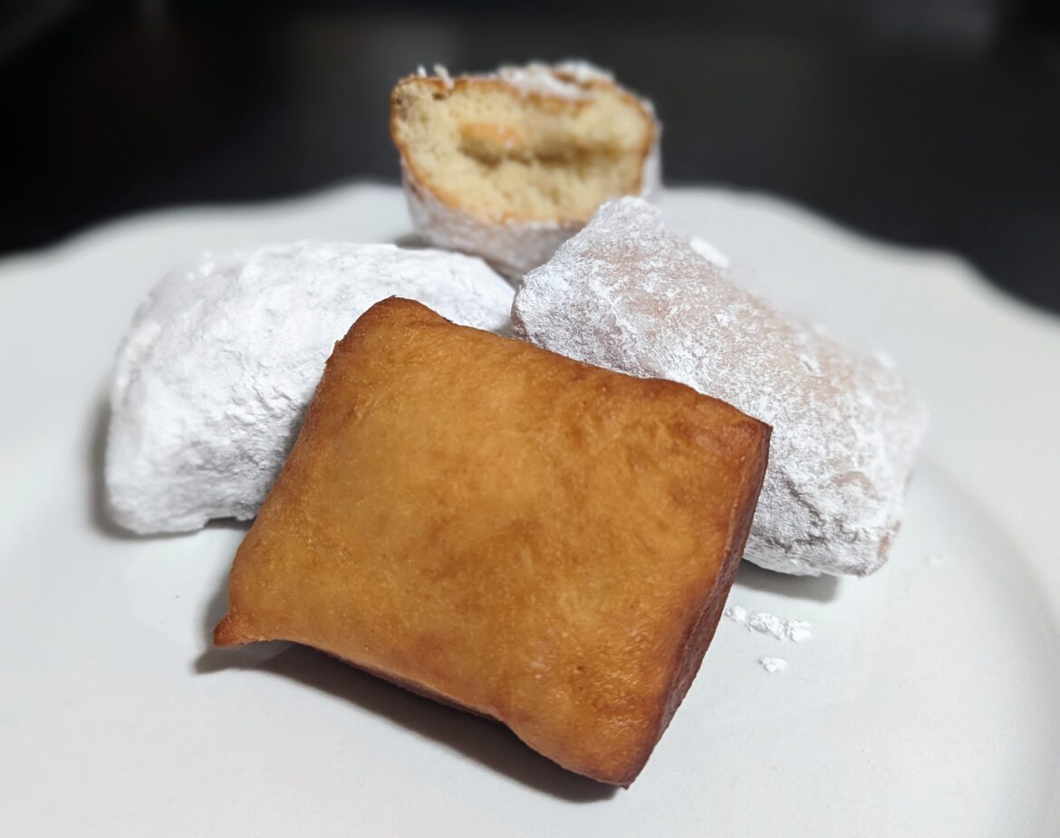 First Time Making and Eating Beignets