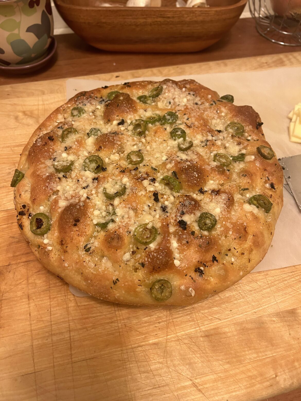 I made Sasha Marx’s Homemade Focaccia