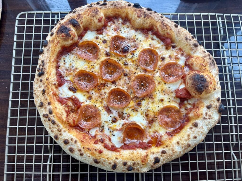 Pepperoni and cheese