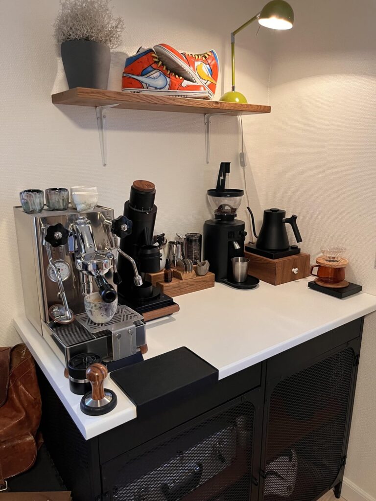 My updated coffee station