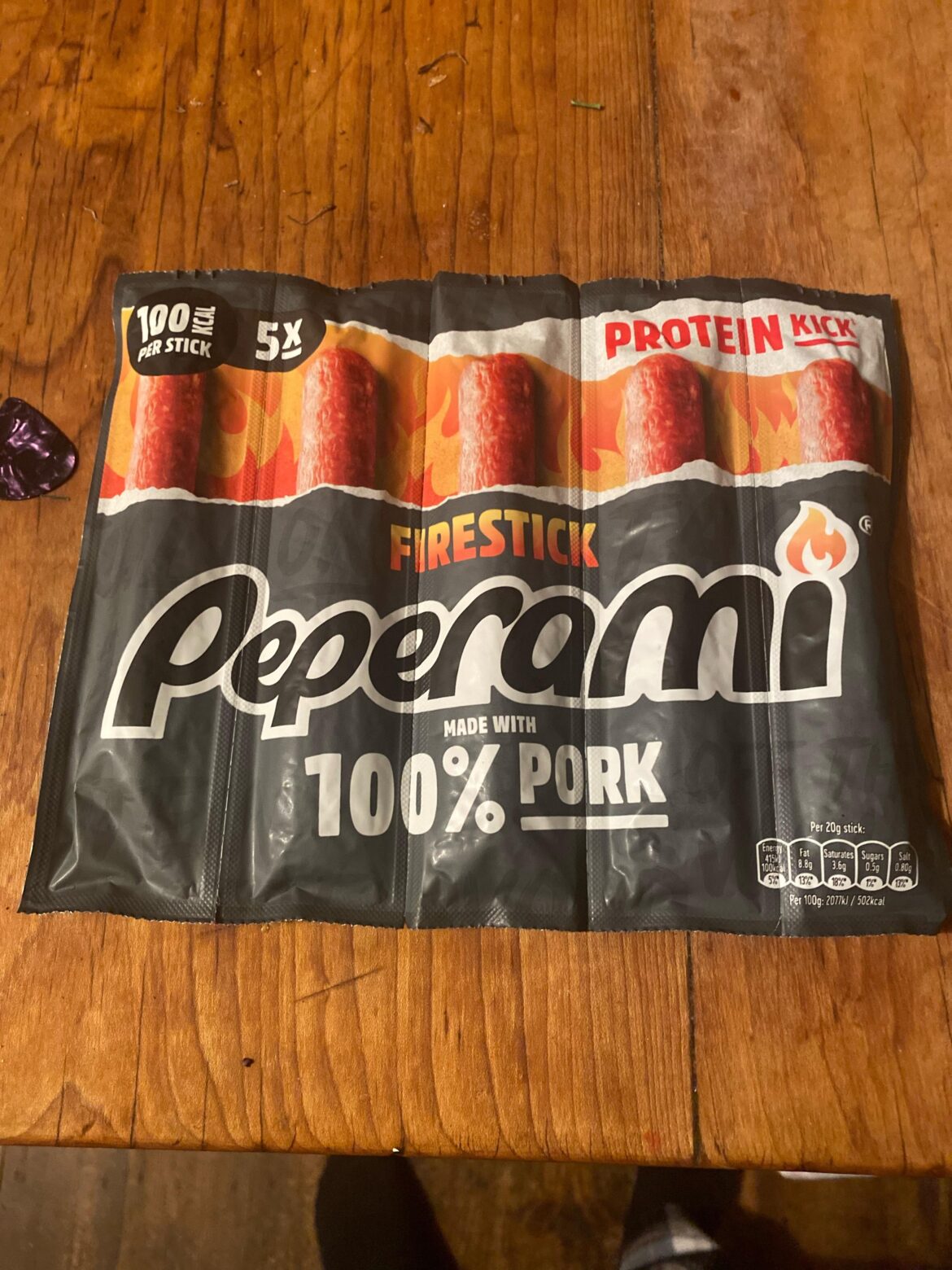 Sure the most moreish little spicy snack I’ve ever encountered and I should really decrease my intake to less than 5 a day