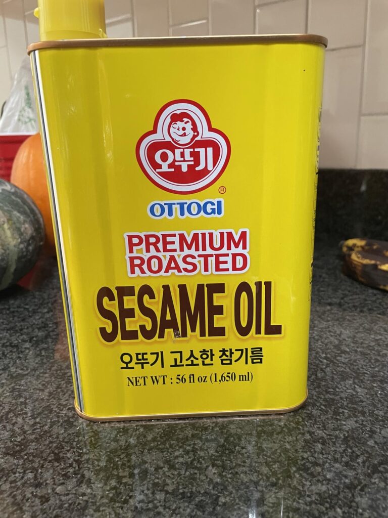 Why does this sesame oil have added sugar?